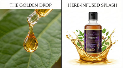 Ayurshakti Pain Relief Oil – 100% Natural Ayurvedic Formula for Joint & Muscle Care