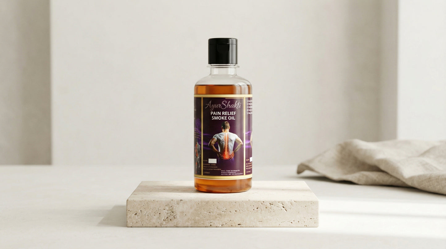 Ayurshakti Pain Relief Oil – 100% Natural Ayurvedic Formula for Joint & Muscle Care